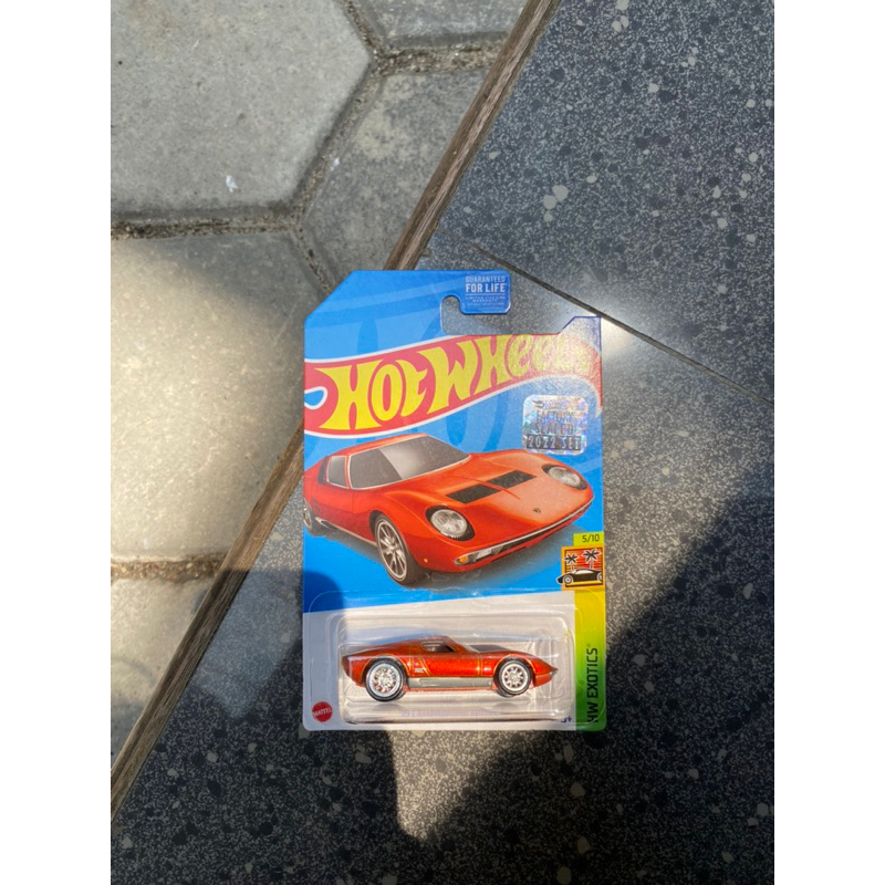 MURAH Hotwheels Super Treasure Hunt Lamborghini Miura Sv Factory Sealed Ths $TH