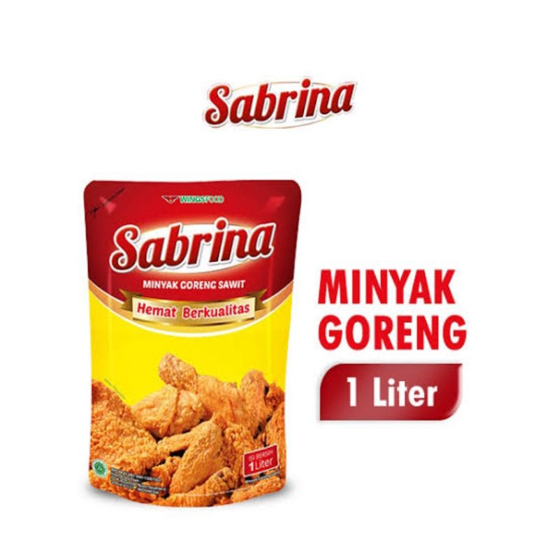 

Minyak Goreng 1 liter Sabrina