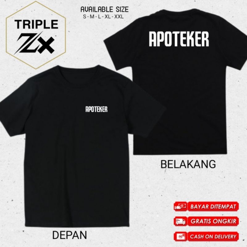 KAOS APOTEKER SIMPEL
