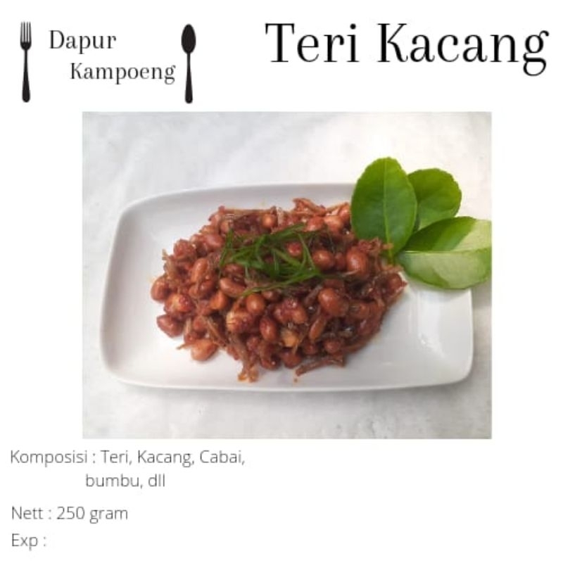 

Teri Kacang