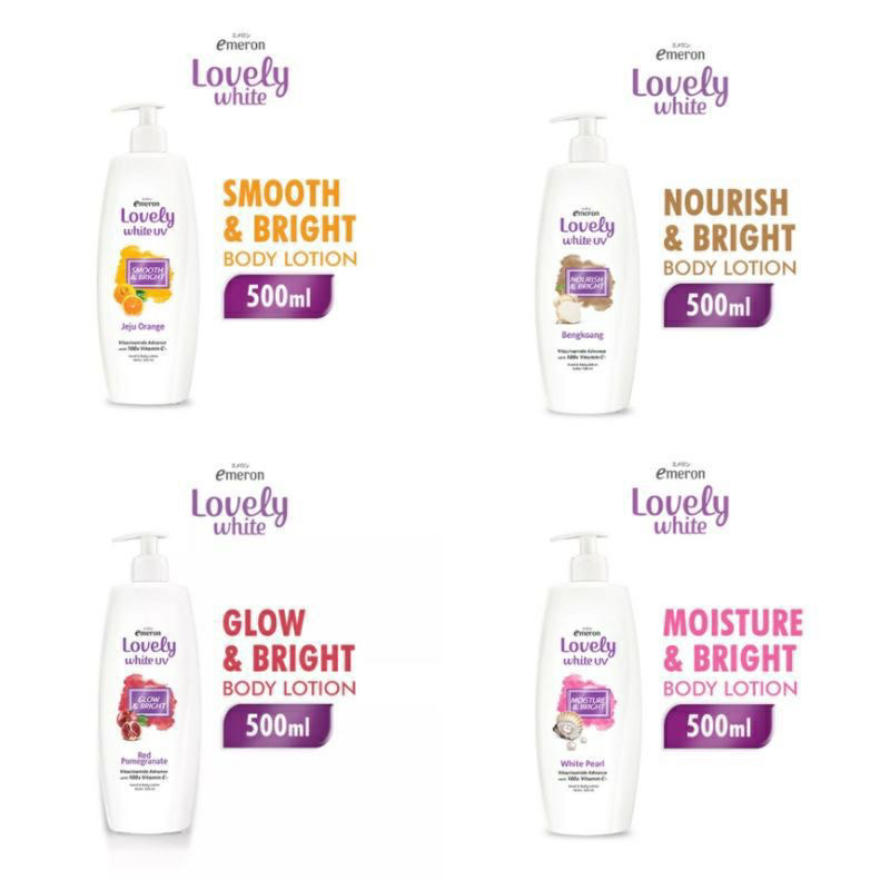 Handbody Emeron Lovely White 500 ml / Lovely Body Lotion