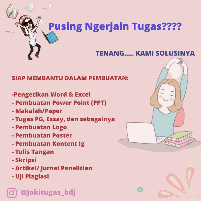 

MAKALAH / KETIK/ POWERPOINT/ TUGAS