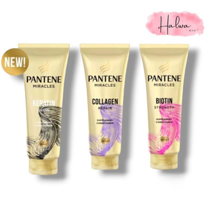 PANTENE MIRACLE DAILY HAIR SUPPLEMENT CONDITIONER 150ML 300ML
