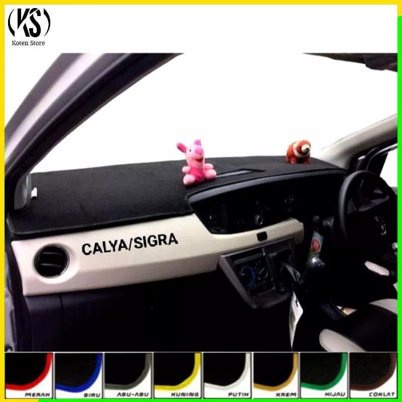 Cover Dashboard Mobil CALYA & SIGRA Free Anti Slip | Car Interior Accessories