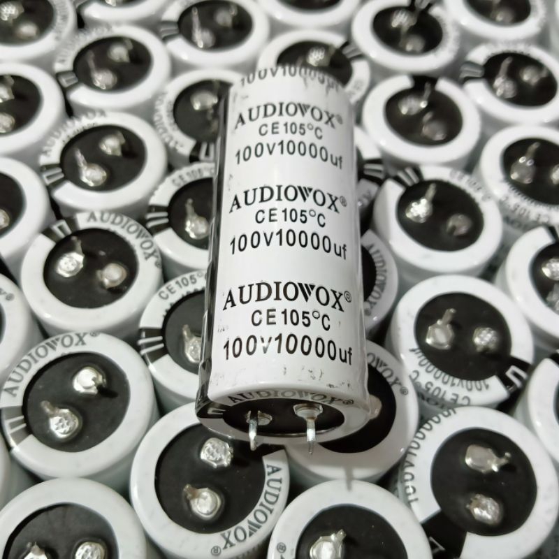 Elko Audiovox 10000UF 100V diameter 3cm tinggi 7cm Elko pengganti power built up
