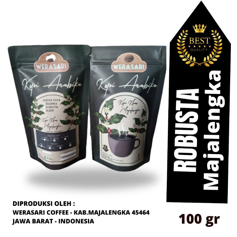 

kopi robusta premium bubuk 1 kg/abajadun coffee/ werasari coffee