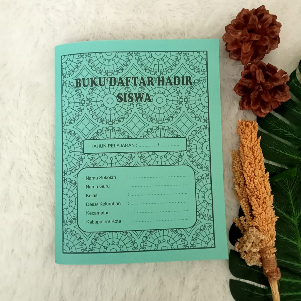 

ES88 BUKU DAFTAR HADIR BATIK ELEGAN SE-UKURAN BUKU TULIS