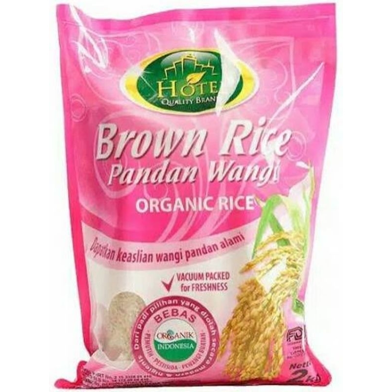 

Hotel Beras Merah/ Pandan Wangi Brown Rice/ Sugar Free White Rice/ Beras Organik/ Beras Susu/ Beras Organik Aromatik- Beras Organik 2Kg