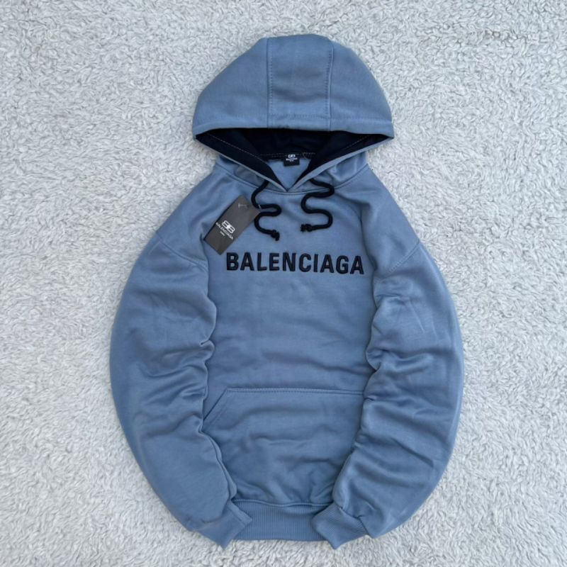 Sweater Hoodie Pria BALENCIAGA Premium Full Tag Label Unisex Pria dan Wanita Distro
