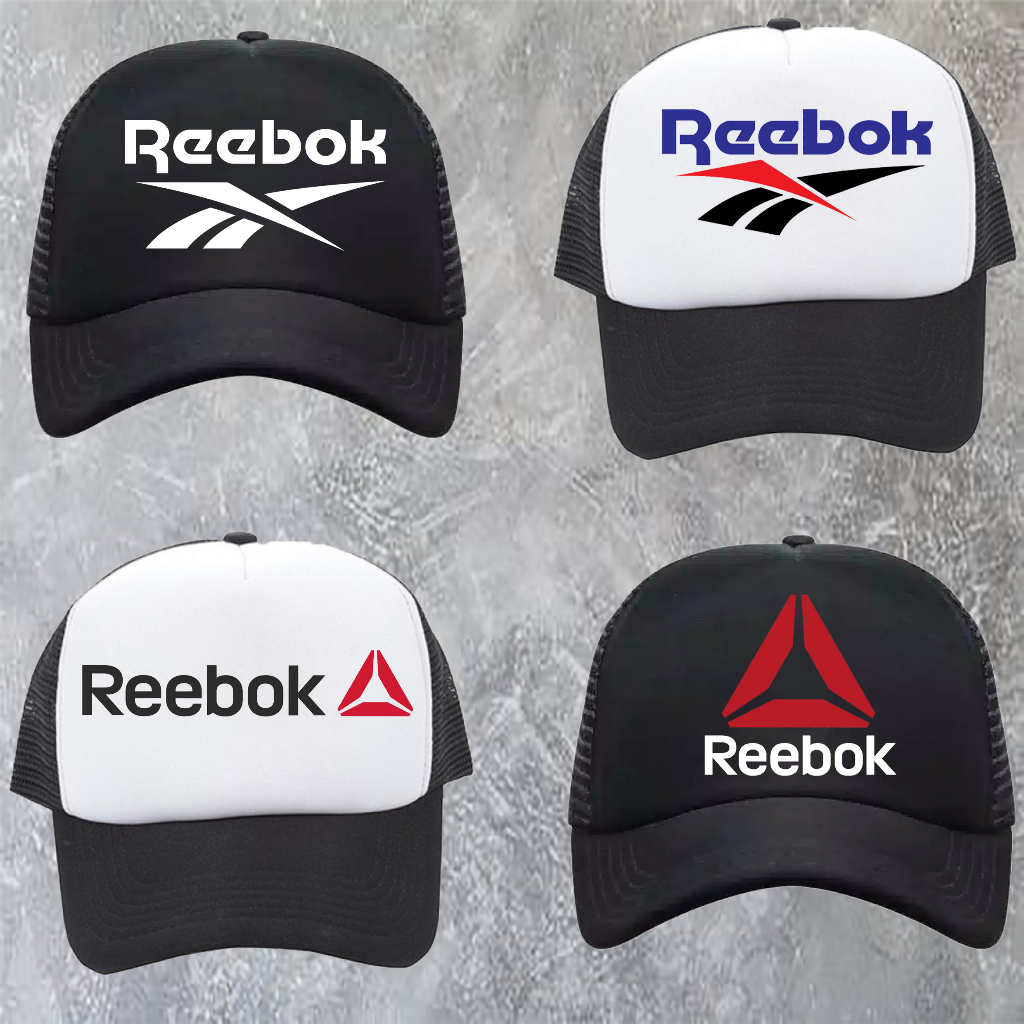 Topi trucker jaring reebok custom indonesia