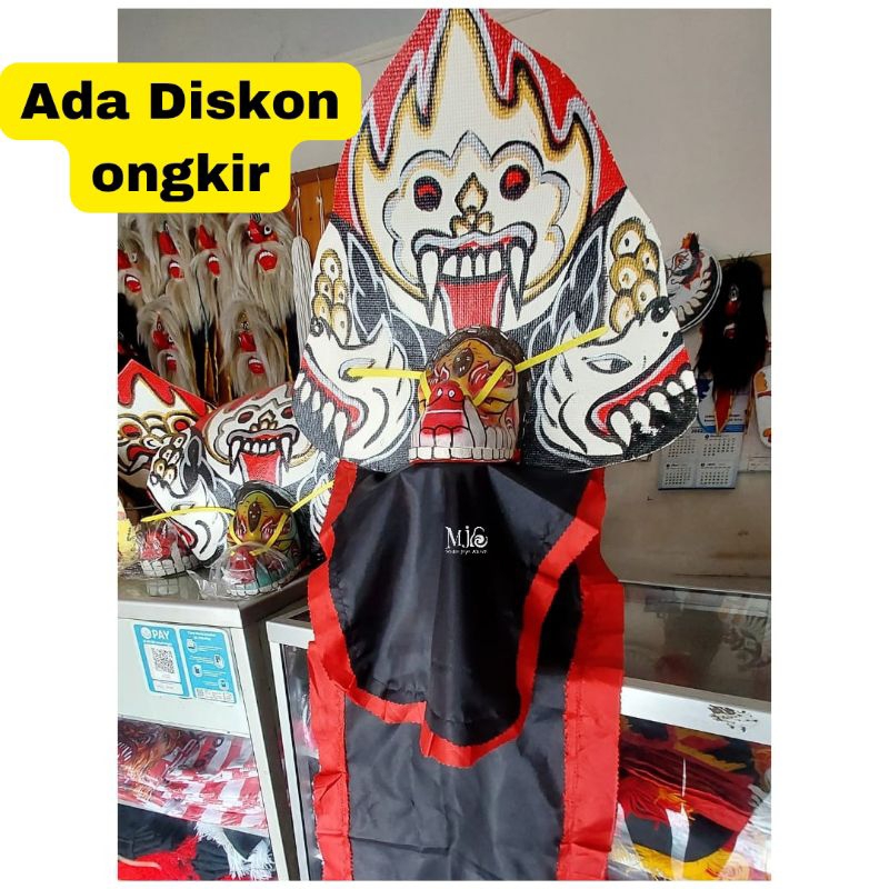 Barongan Mainan Anak / barongan anak / barongan devil / barongan thek / caplokan /devil / barongan m