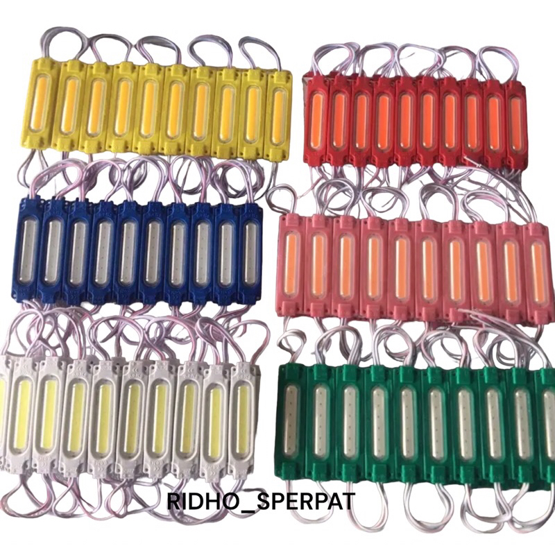 LAMPU LED STRIP COB 6818 6MATA 12VOLT WATERPROOF VARIASI KOLONG MOBIL MOTOR SUPER TERANG ANTI AIR | 