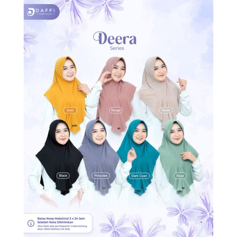 daffi hijab deera / daily hijab