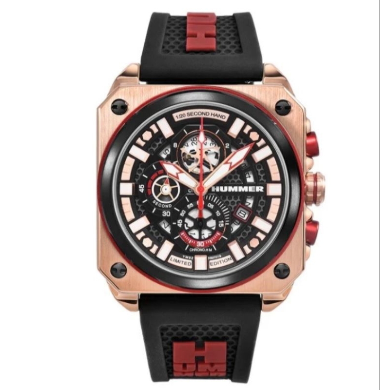 HUMMER HM1019-1532LE Jam Tangan Automatic Pria Limited Original