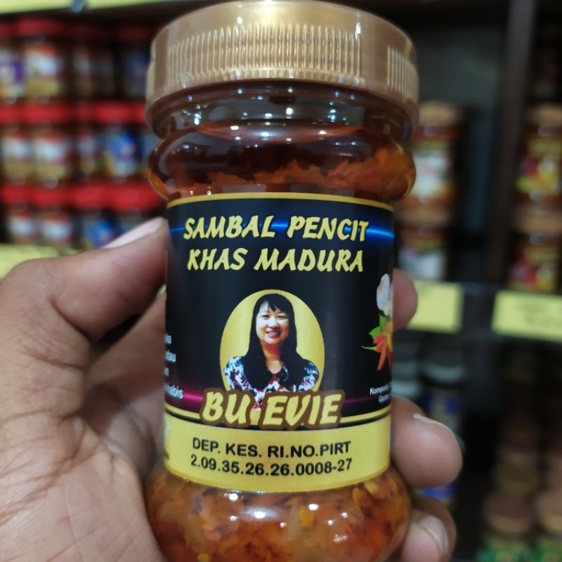 

Sambal Pencit "Bu Evie" 150 gram
