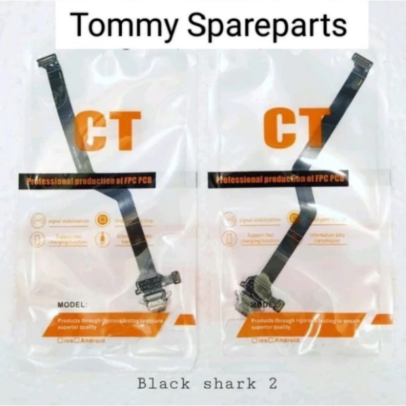 FLEXIBEL FLEXIBLE FLEKSIBEL XIAOMI BLACKSHARK 2 BLACK SHARK 2 CON KONEKTOR TC CAS  CHARGER