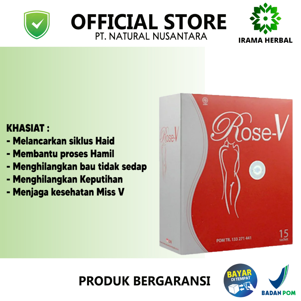 [COD] ROSE-V NASA ROSEV ROSE - V , Merawat Daerah Kewanitaan , Obat Keputihan dan Dapat Melancarkan 