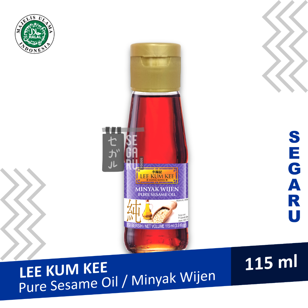 

LEE KUM KEE Pure Sesame Oil Minyak Wijen Asli Murni Halal 115 ml