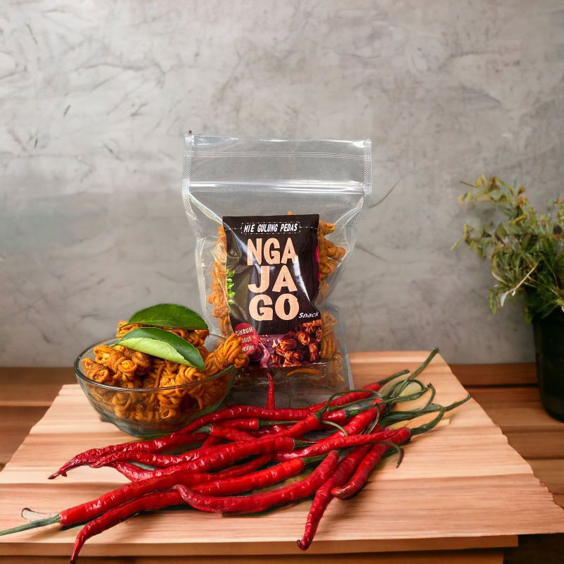 

MIE GULUNG PEDAS 1kg / Bumbu Cikruh Daun Jeruk / Bumbu melimpah / Kemasan 250gr ~ 1kg / MIE GULUNG