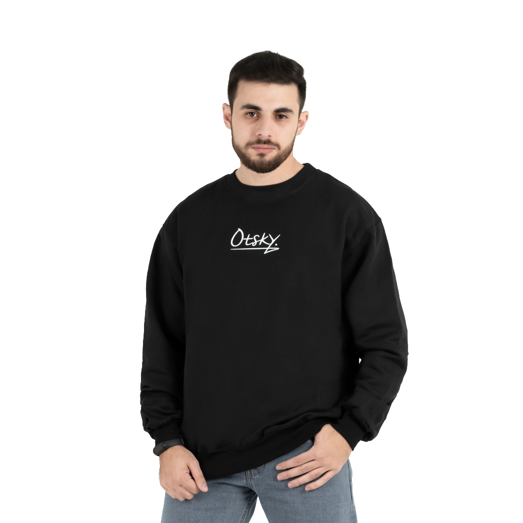 Otsky Crewneck Font Middle Underline