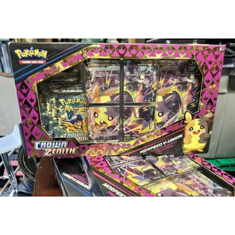 Pokemon TCG Crown Zenith Morpeko V Union Box