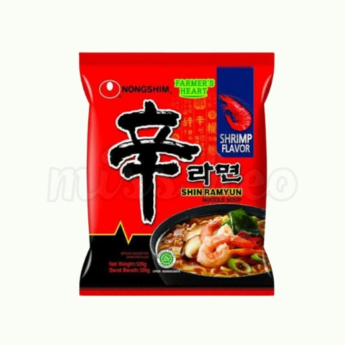 

Mie Instant Shin Shrimp 120GR Nongshim