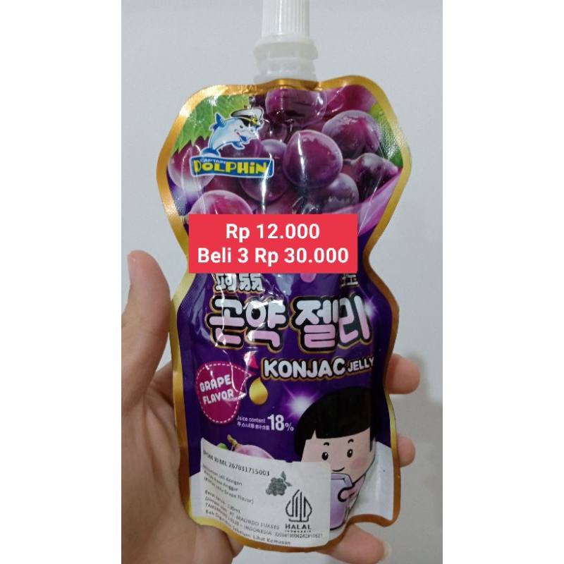 

Konjac Jelly 130ml / Minuman Jelly / Jelly Drink / Konjac 130ml