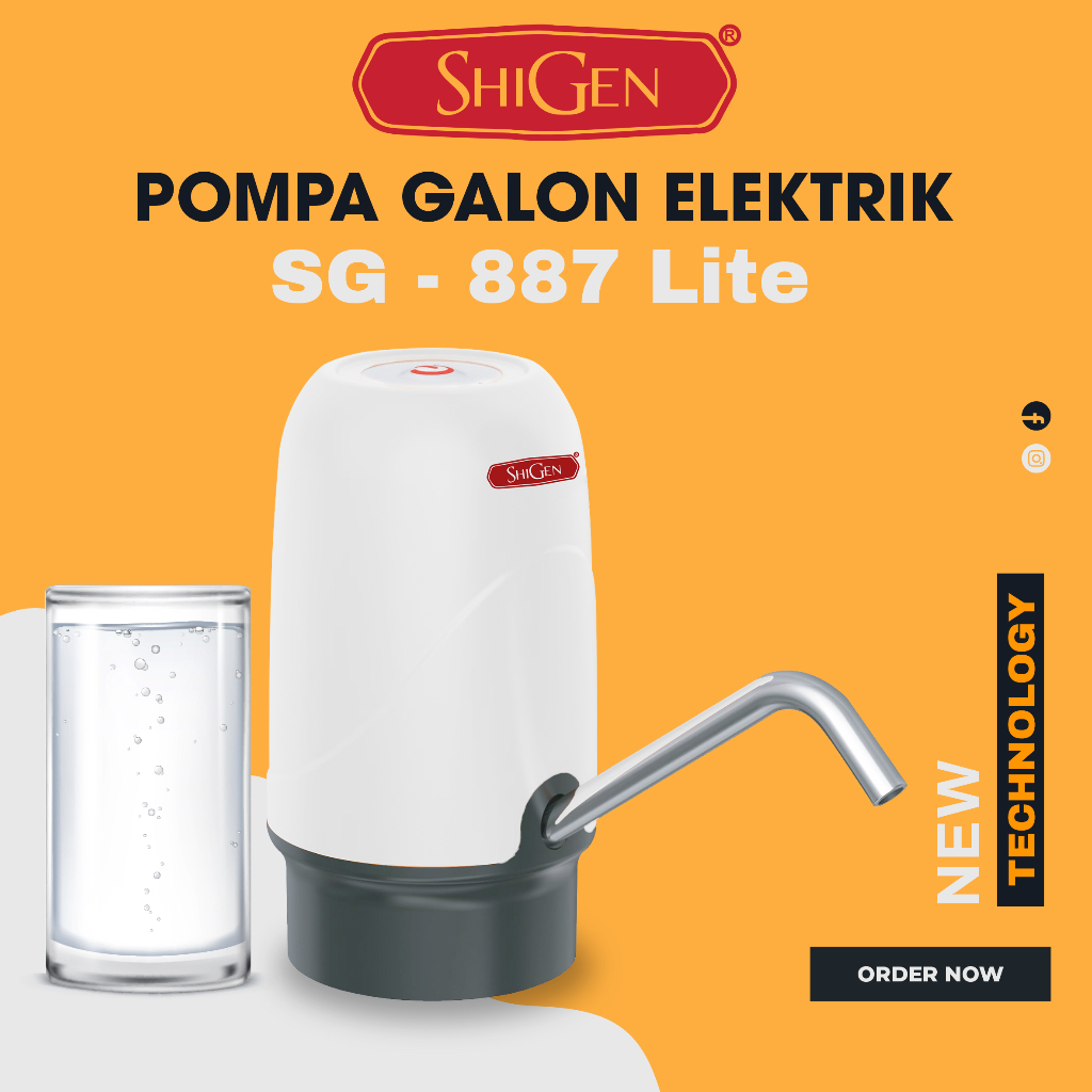 POMPA GALON ELEKTRIK PREMIUM SG 887 LITE