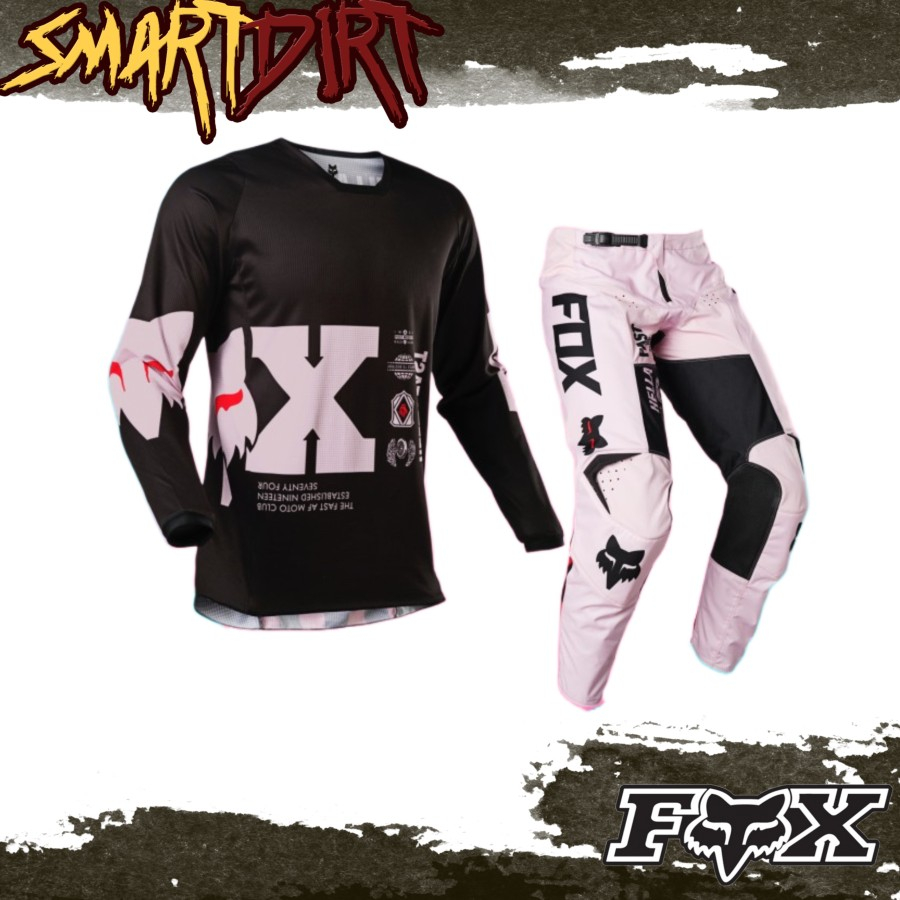 Jersey FOX 180 Illmatik Black Motocross Jerset FOX 180 Illmatik Ori