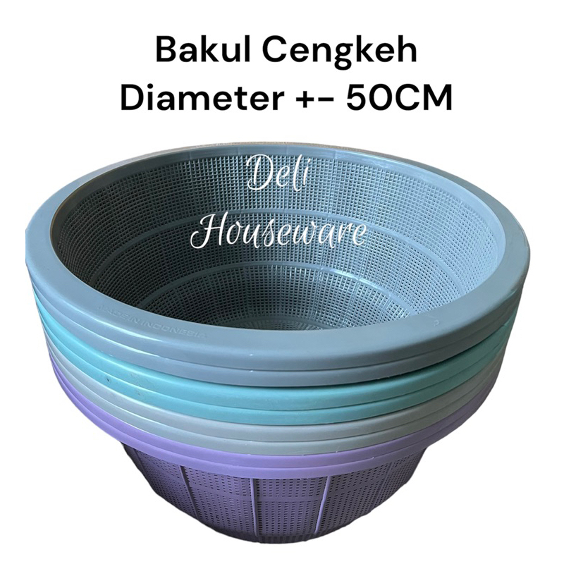 Bakul Wakul Cengkeh Jumbo Besar / Keranjang Buah Nasi Sayur Serbaguna Plastik