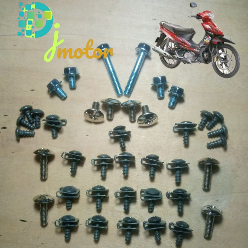 baut body shogun 125 rr/baut shogun 125 rr