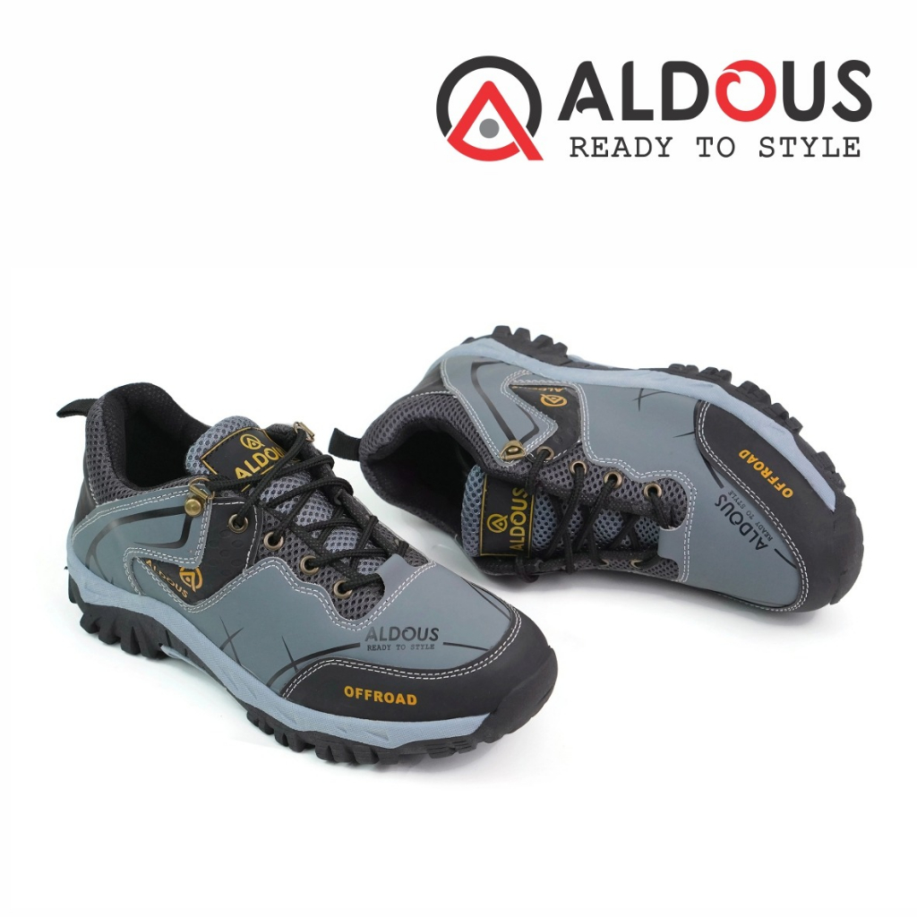 Sepatu Hiking Pria Outdoor Olahraga Kerja Aldous A05