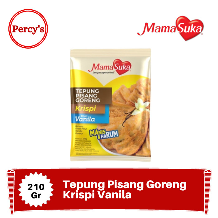 

MamaSuka - Tepung Pisang Goreng Vanila 210 gr