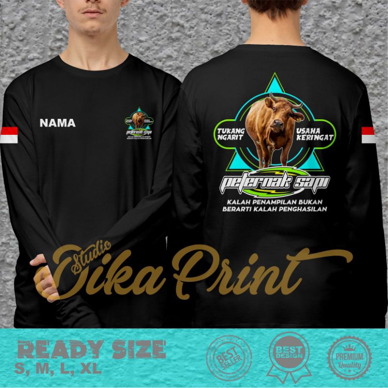 Kaos Tukang Ngarit Tukang Sapi Keren