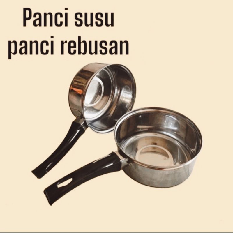 Panci Mie Stainless Panci Susu Panci Masak Panci Rebus