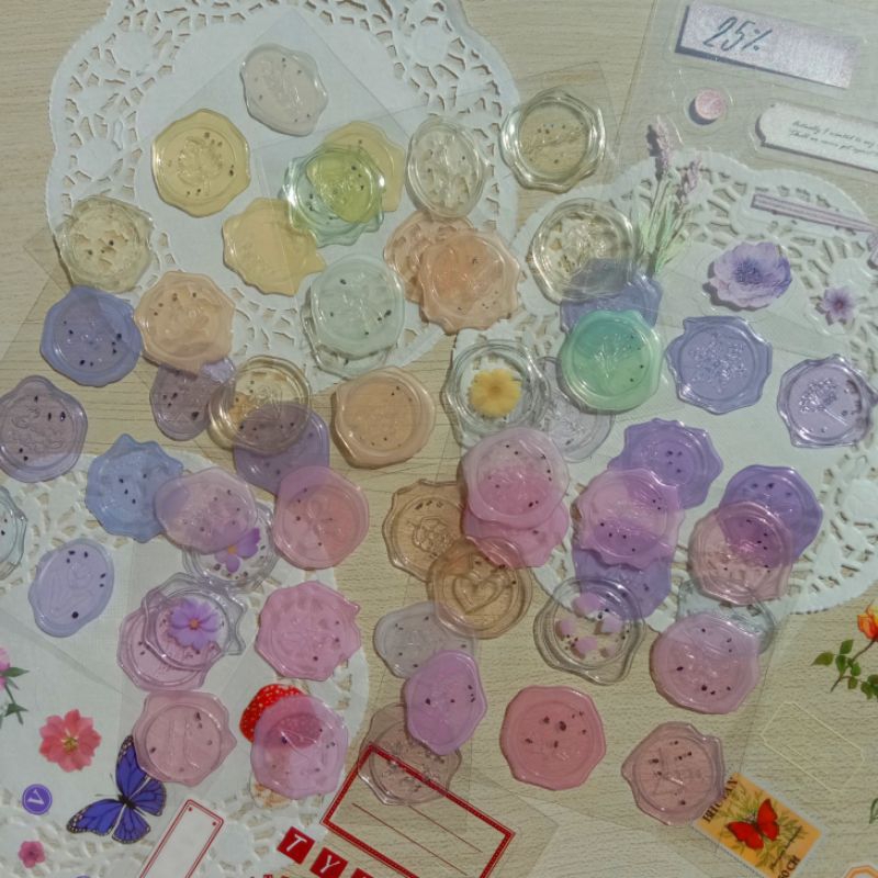 

<wax sticker>wax seal sticker, wax sticker, stamp, lilin stempel