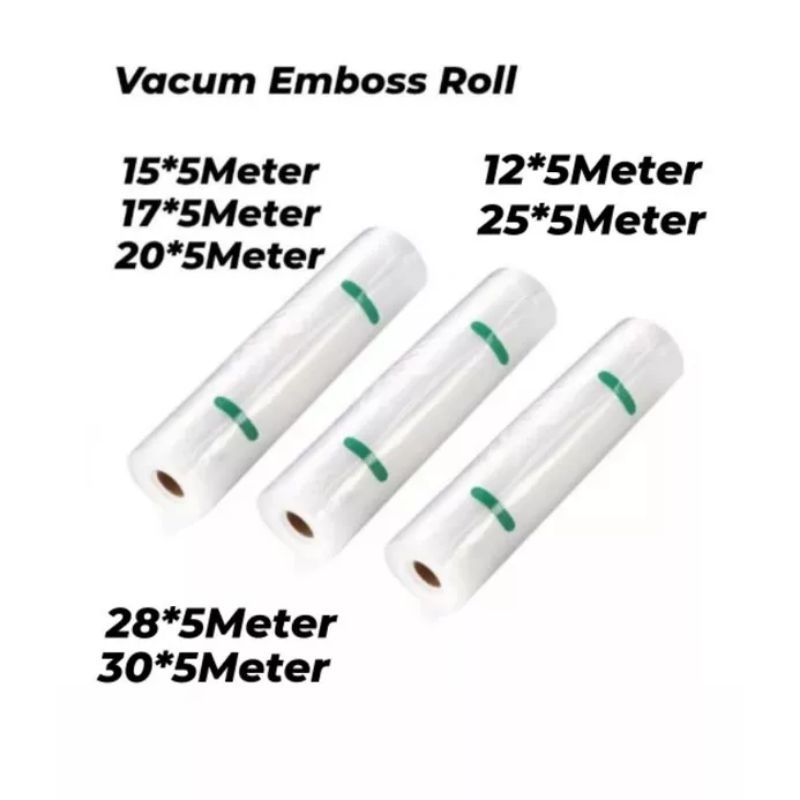 PLASTIK VACUM ROLL EMBOS/VACUM MAKANAN