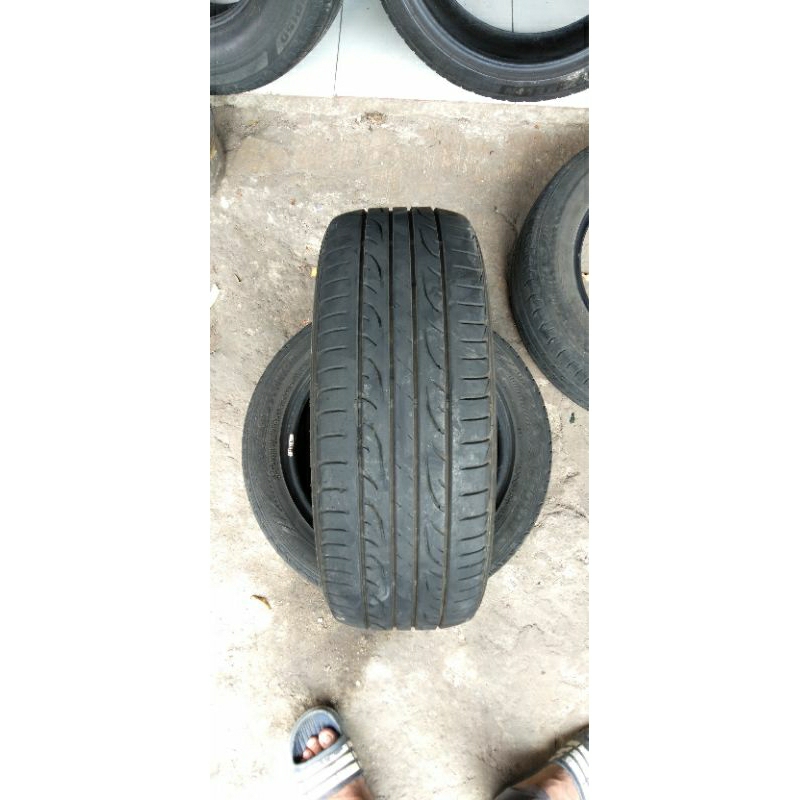 Paket sepasang ban mobil second 185/55 R15 merk Dunlop SP Sport LM704 (copotan ORI) sepasang (2pcs)