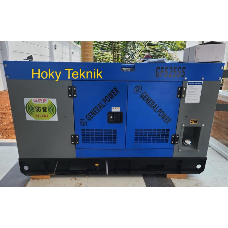 Genset Silent 1Phase / 3Phase 10Kva-50Kva General Diesel Generator Super Silent 20KVA