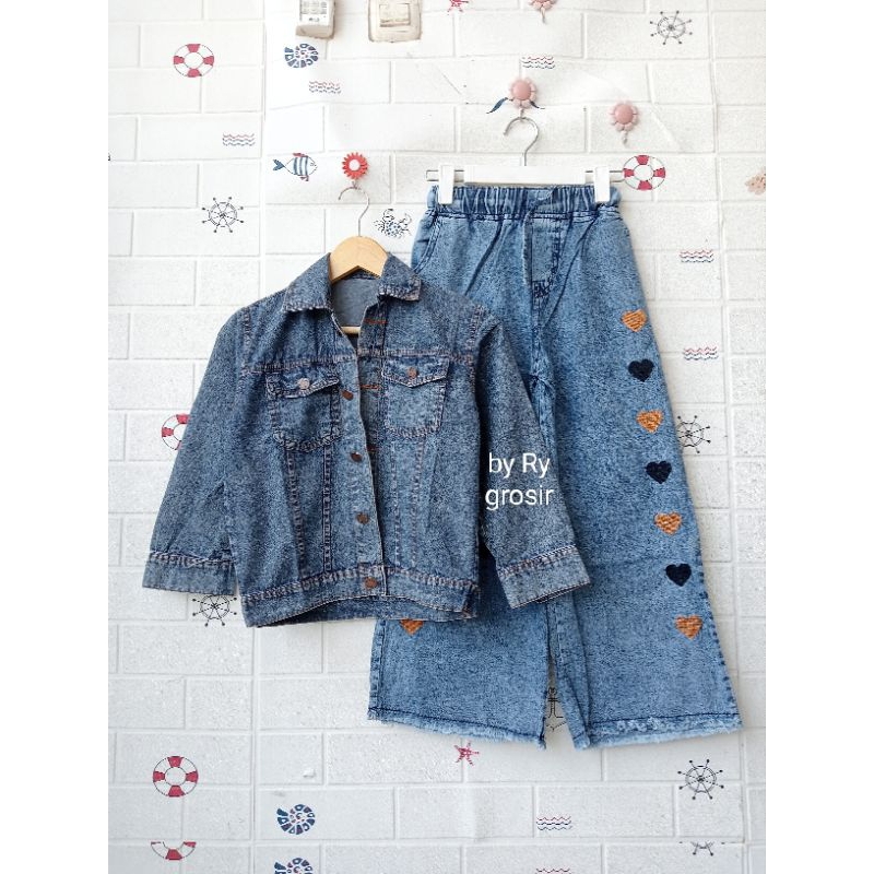 Setelan Anak Tanggung Rok Dan Celana Kulot