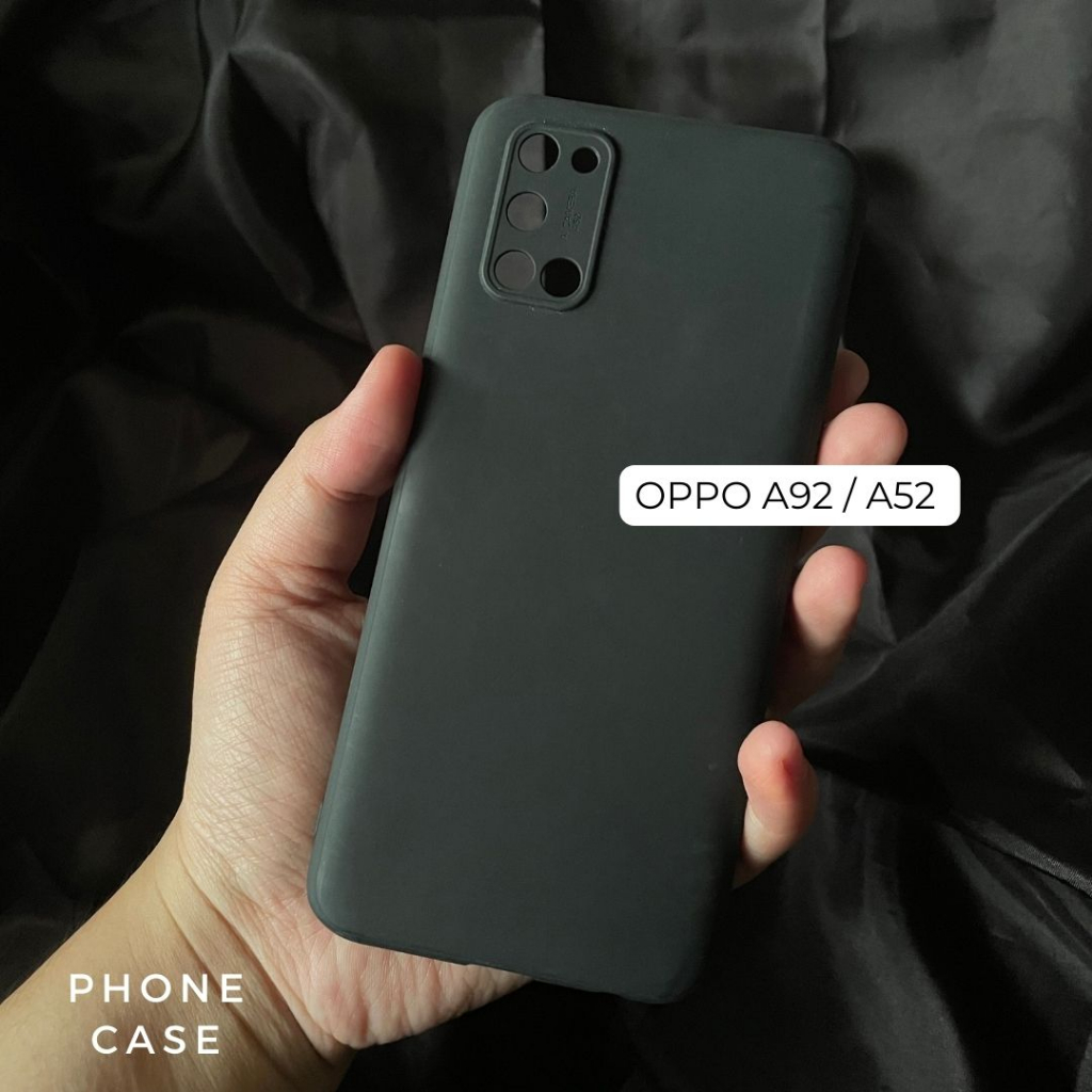 OPPO RENO 5 RENO5 / OPPO A92 A52 Full Protection Camera Frosted Case Casing Handphone Pelindung Anti Gores