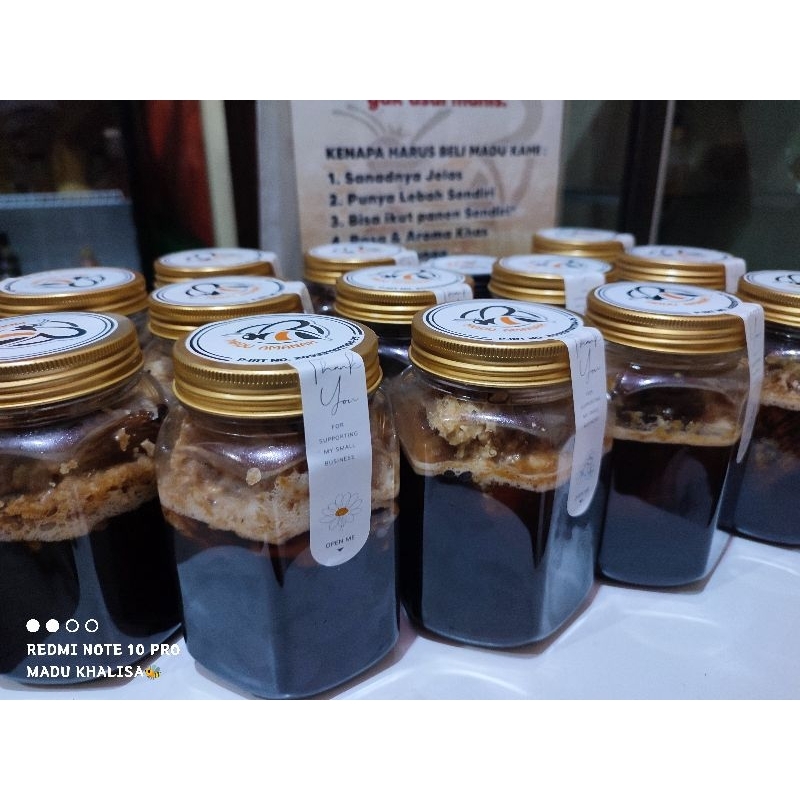 

Madu Sarang Hutan Apis Dorsata - Stok Terbatas