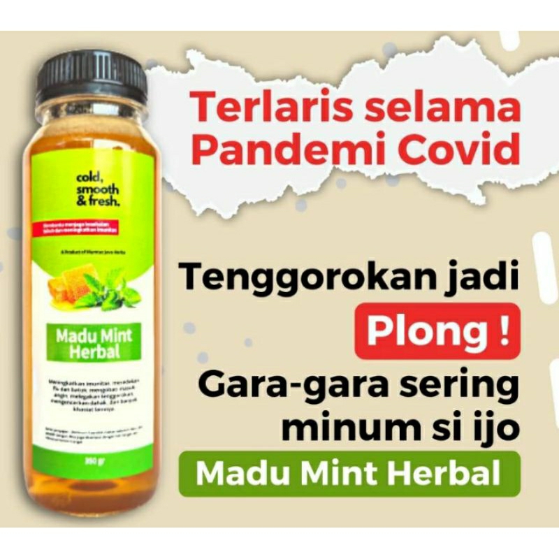 

Madu Mint Java hills honey madu batuk pilek sesak nafas covid