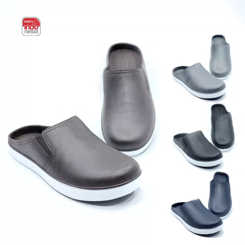 Sandal Slop Pria Yumeida Selop GT 9118 L Sepatu Sendal Slip On Pria Original Nyaman