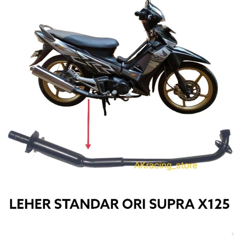 Leher Supra x 125 Knalpot Standar Orisinil SUPRA X125 Leheran Supra Knalpot Original Supra x125 Batm