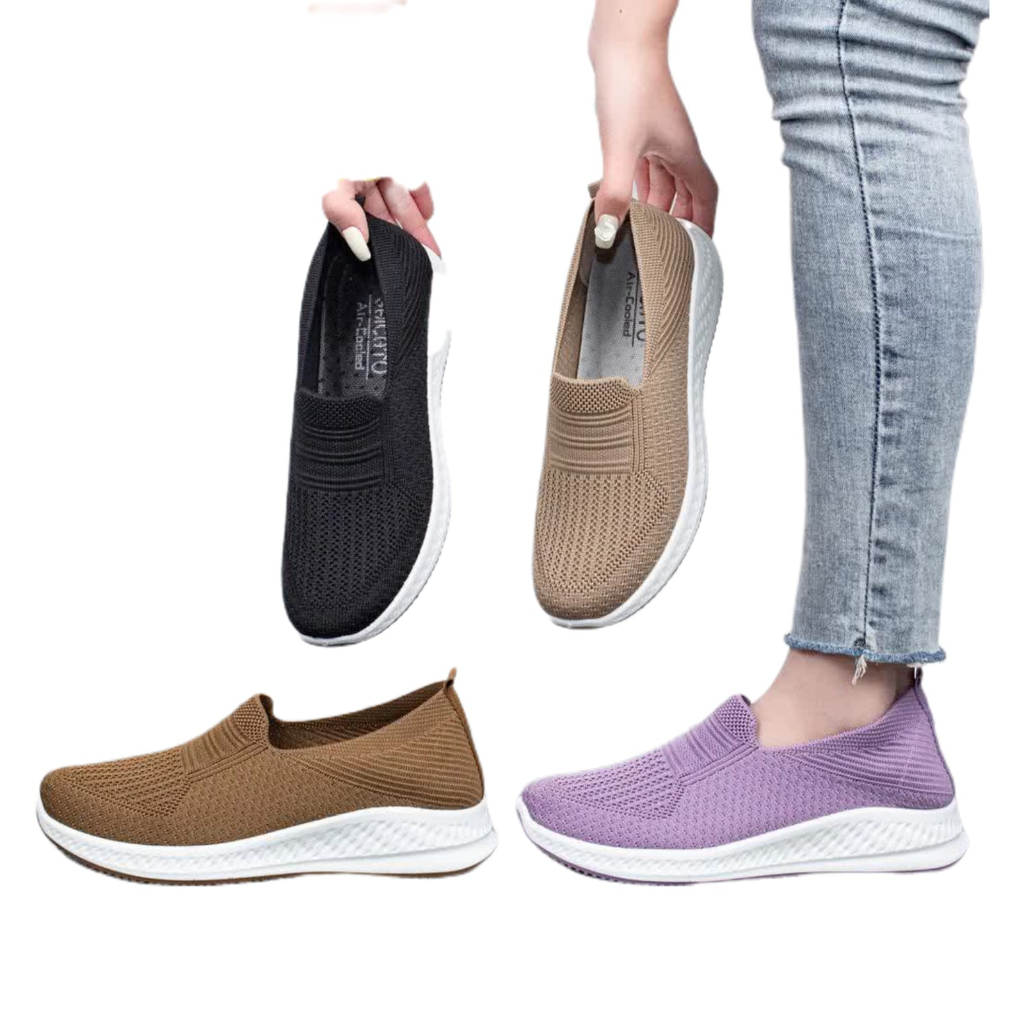 Zaumi Sepatu Wanita Rajut Sailatu (COD)