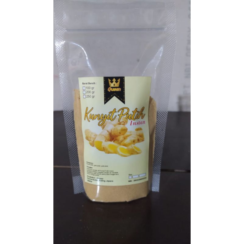 

KUNYIT PUTIH/Minuman instan/Herbal/Serbuk Bubuk Kunyit Putih 100gr