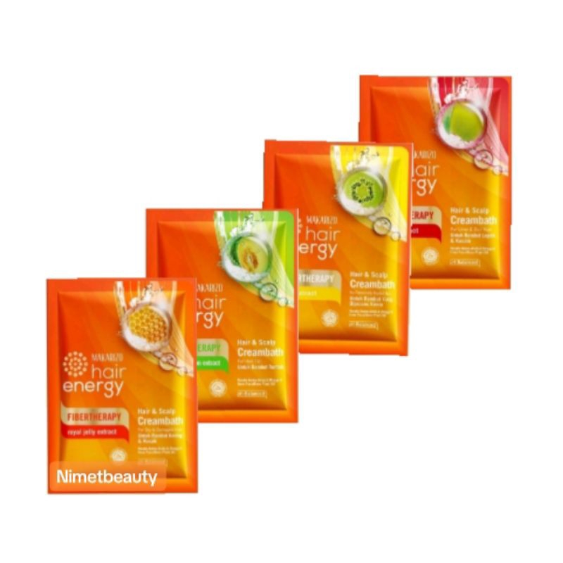 MAKARIZO Creambath. Hair & Scalp Cream Sachet