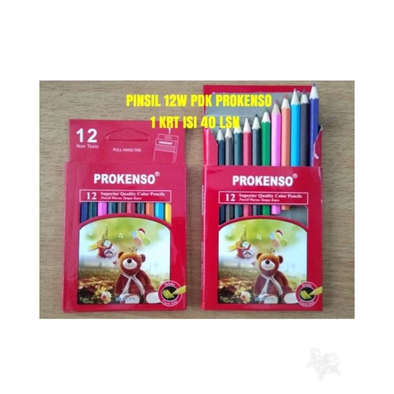 

Pensil / Pencil Kayu Warna 12 Warna Ukuran Pendek dan Panjang Termurah