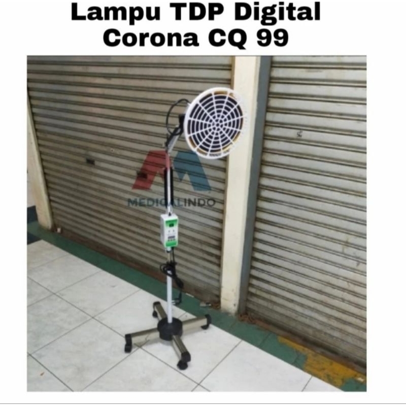 Lampu Terapi Akupuntur Corona TDP CQ-99 Digital TDP CQ 99 Pakai Roda